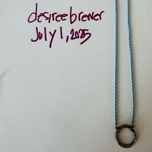 James Avery Enamel Chain Charm Holder Necklace